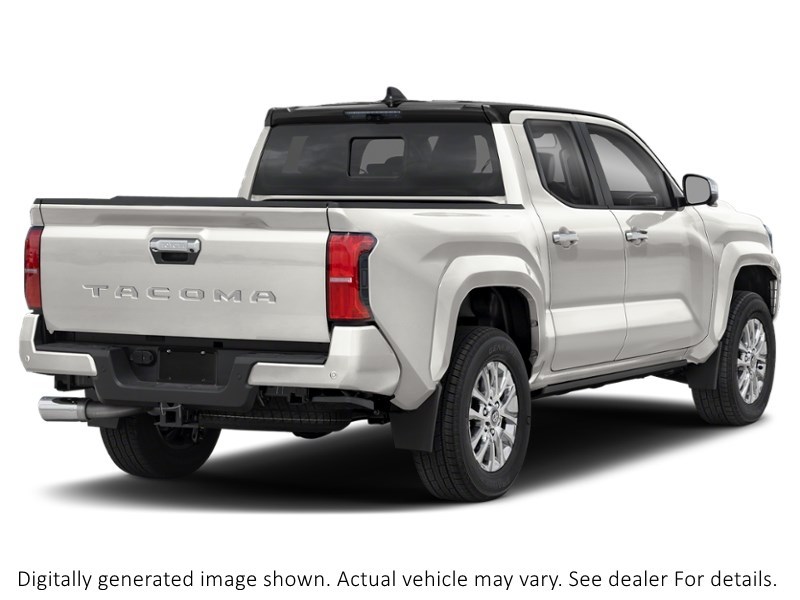 2025 Toyota Tacoma Hybrid Trail Hunter White/Black Roof  Shot 12