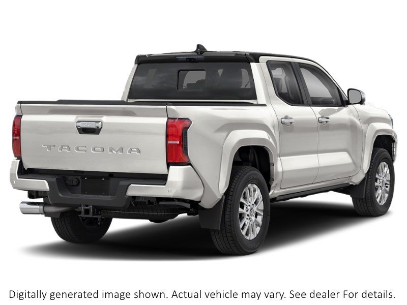 2025 Toyota Tacoma Hybrid Trail Hunter White/Black Roof  Shot 8