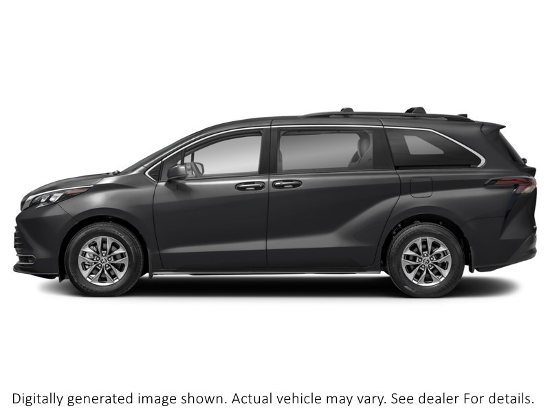 2026 Toyota Sienna LE 8-Passenger AWD Midnight Black Metallic  Shot 5