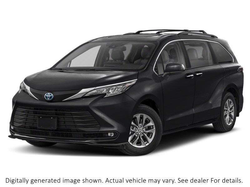 2026 Toyota Sienna XLE 8-Passenger FWD Midnight Black Metallic  Shot 4