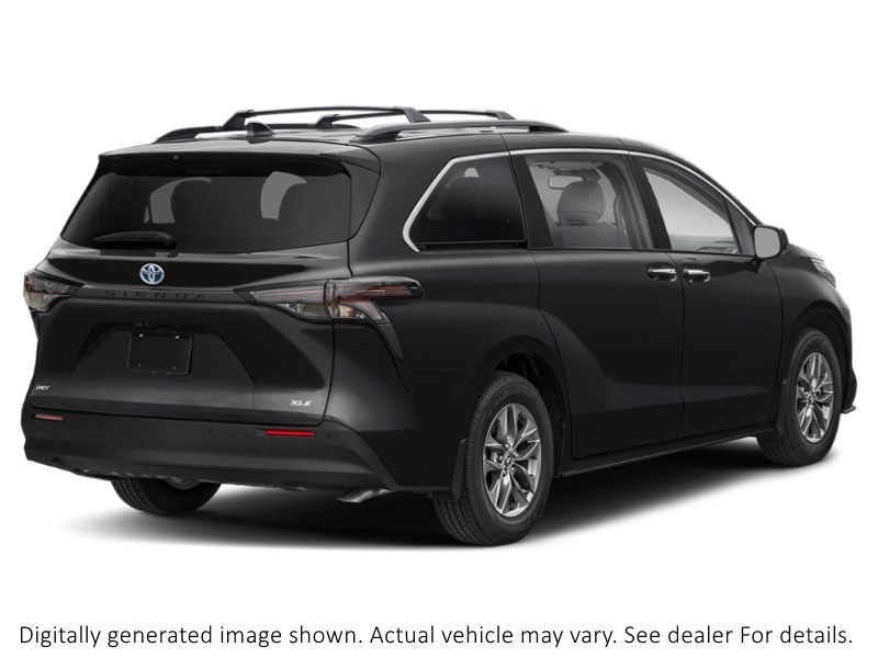 2026 Toyota Sienna XLE 8-Passenger FWD Midnight Black Metallic  Shot 2