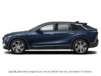2027 Cadillac Lyriq 4Dr Luxury Blue Graphite Tricoat  Shot 3