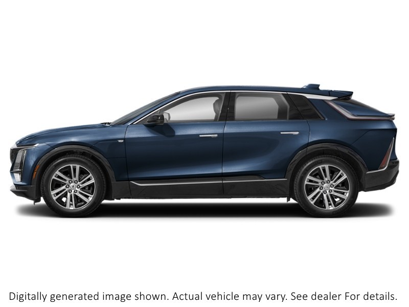 2027 Cadillac Lyriq 4Dr Luxury Blue Graphite Tricoat  Shot 3