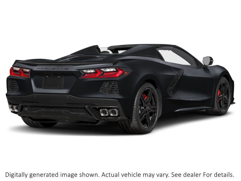 2026 Chevrolet Corvette 2Dr Stingray Conv W/1Lt Black  Shot 2