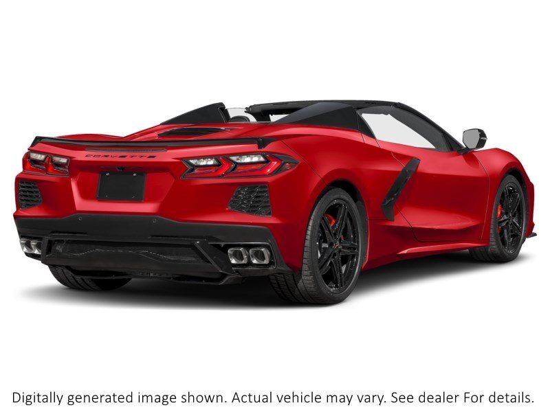 2027 Chevrolet Corvette 2Dr Stingray Conv W/1Lt Torch Red  Shot 2