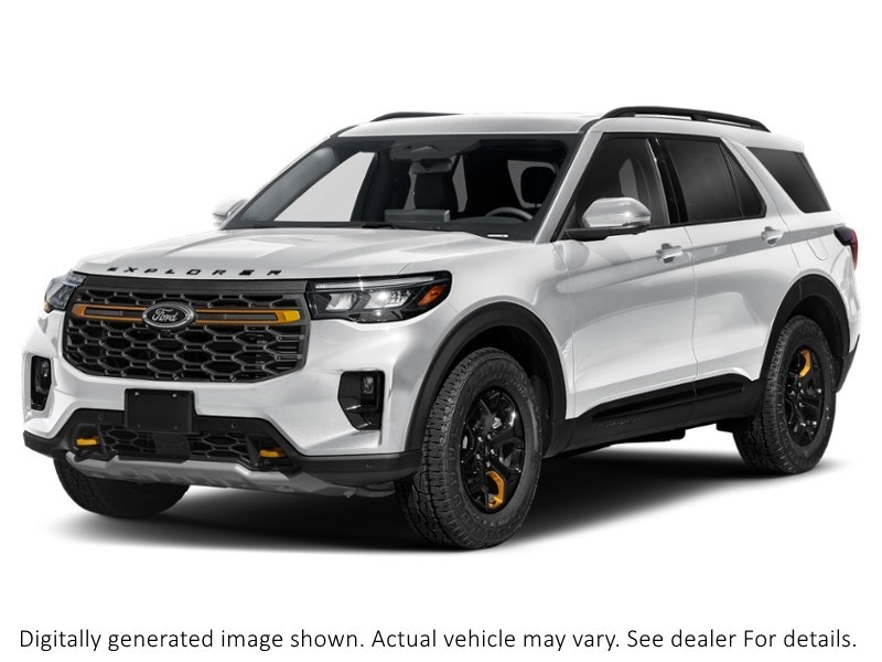 2026 Ford Explorer Tremor 4WD Space White Metallic  Shot 4