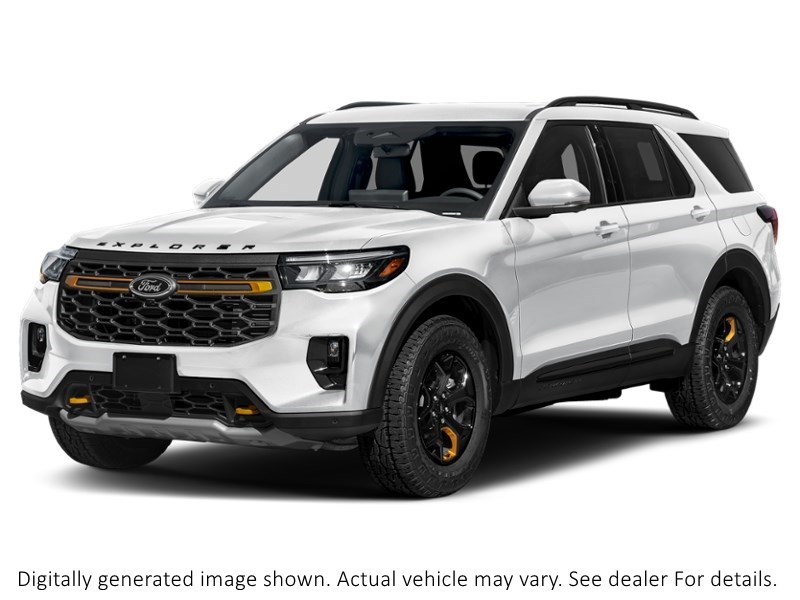 2026 Ford Explorer Tremor 4WD Space White Metallic  Shot 4