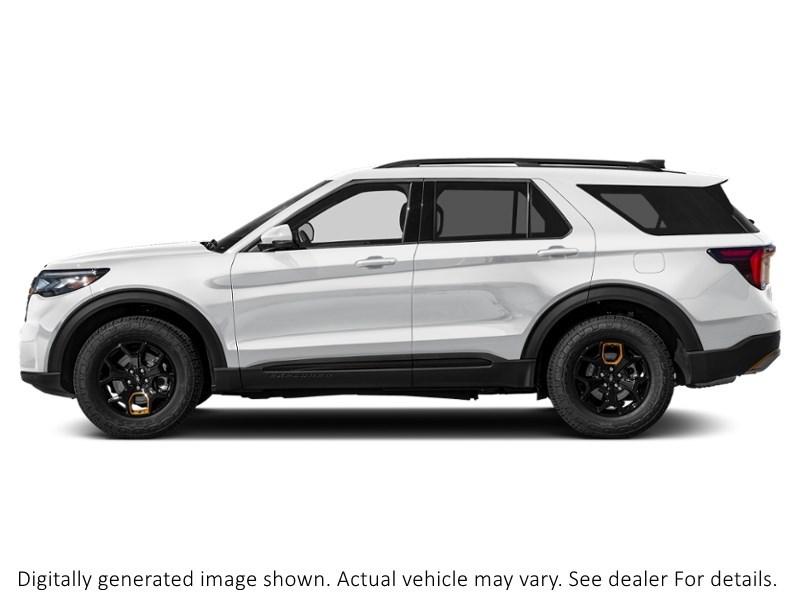 2026 Ford Explorer Tremor 4WD Space White Metallic  Shot 3