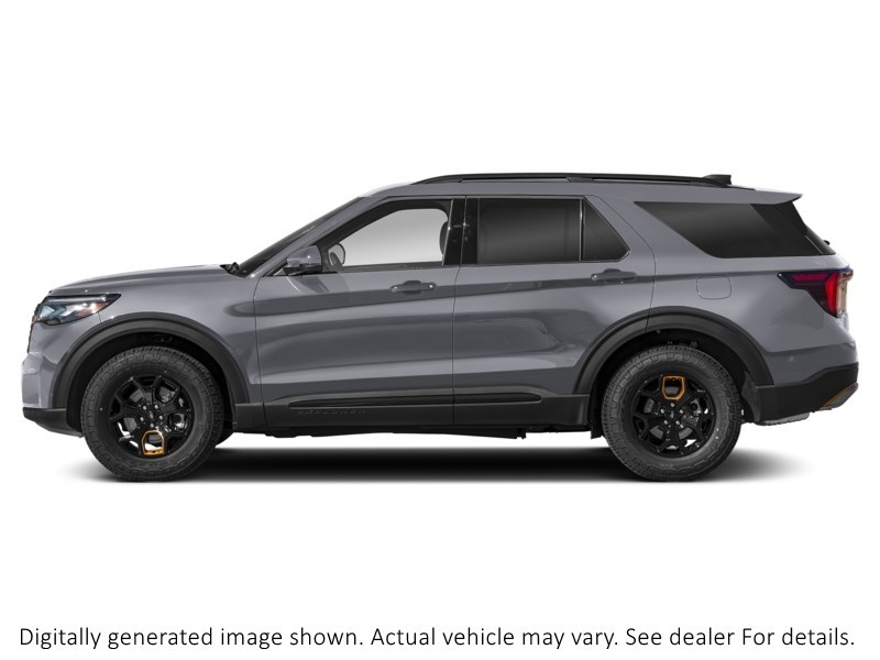2026 FORD EXPLORER TREMOR 4WD Agate Black Metallic  Shot 4