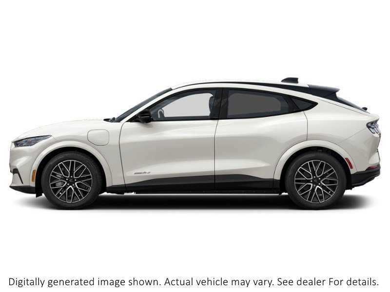 2026 Ford Mustang Mach-E Premium AWD Star White Metallic Tri-Coat  Shot 3