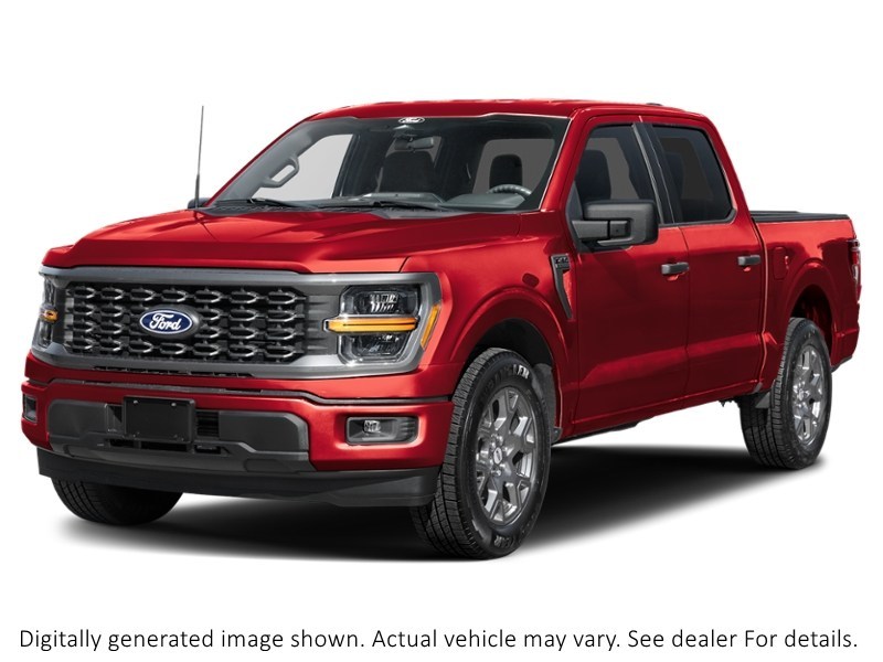 2026 Ford F-150 Stx 4WD Supercrew 5.5' Box Ruby Red Metallic Tinted Clearcoat  Shot 18