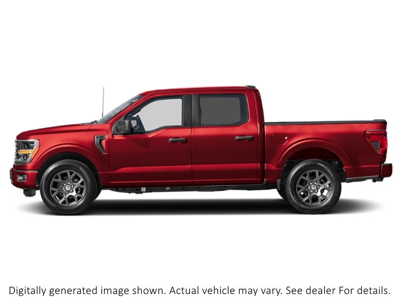 2026 Ford F-150 Stx 4WD Supercrew 5.5' Box Ruby Red Metallic Tinted Clearcoat  Shot 17