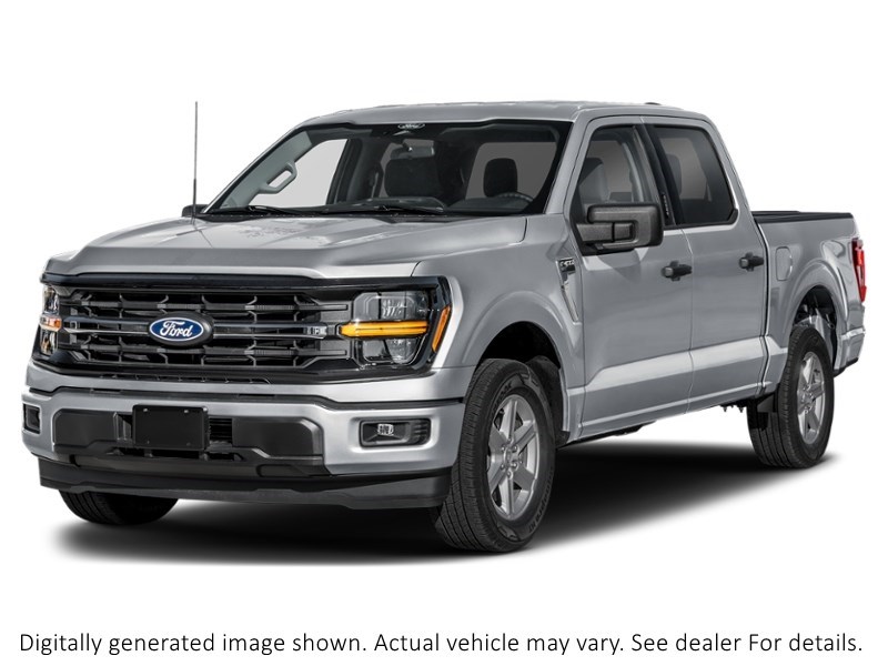 2026 Ford F-150 XLT 4WD Supercrew 5.5' Box Iconic Silver Metallic  Shot 4