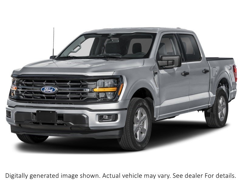 2026 Ford F-150 XLT 4WD Supercrew 5.5' Box Iconic Silver Metallic  Shot 4