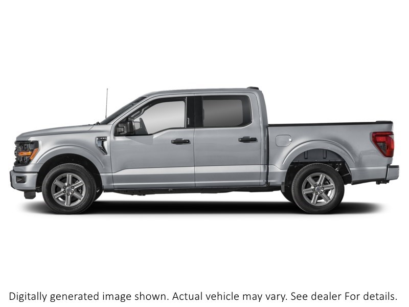 2026 Ford F-150 XLT 4WD Supercrew 5.5' Box Iconic Silver Metallic  Shot 3