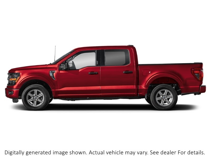 2026 Ford F-150 XLT 4WD Supercrew 5.5' Box Ruby Red Metallic Tinted Clearcoat  Shot 53