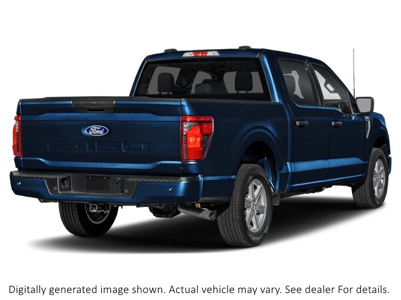 2026 Ford F-150 XLT 4WD Supercrew 5.5' Box Antimatter Blue Metallic  Shot 6