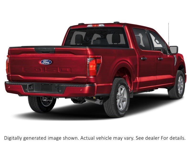 2026 Ford F-150 XLT 4WD Supercrew 5.5' Box Ruby Red Metallic Tinted Clearcoat  Shot 2