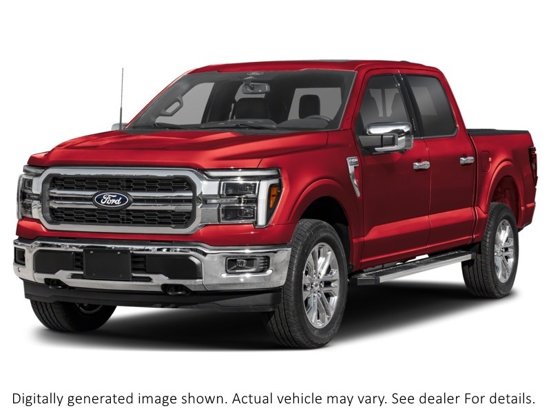 2026 Ford F-150 LARIAT 4WD SuperCrew 5.5' Box Ruby Red Metallic Tinted Clearcoat  Shot 1