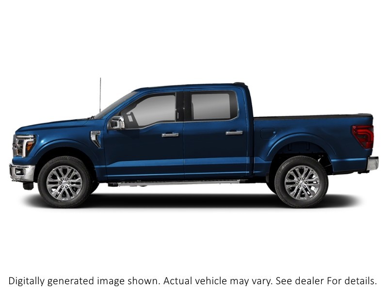 2026 Ford F-150 Lariat 4WD Supercrew 5.5' Box Antimatter Blue Metallic  Shot 5