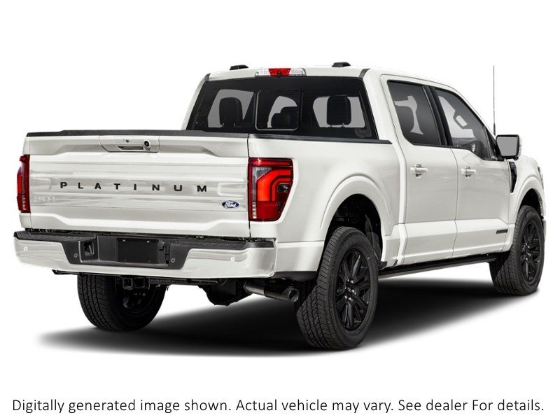 2026 Ford F-150 Platinum 4WD Supercrew 5.5' Box Star White Metallic Tri-Coat  Shot 2