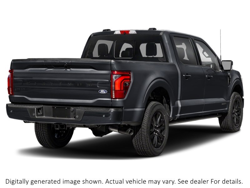 2026 Ford F-150 Platinum 4WD Supercrew 5.5' Box Agate Black Metallic  Shot 2