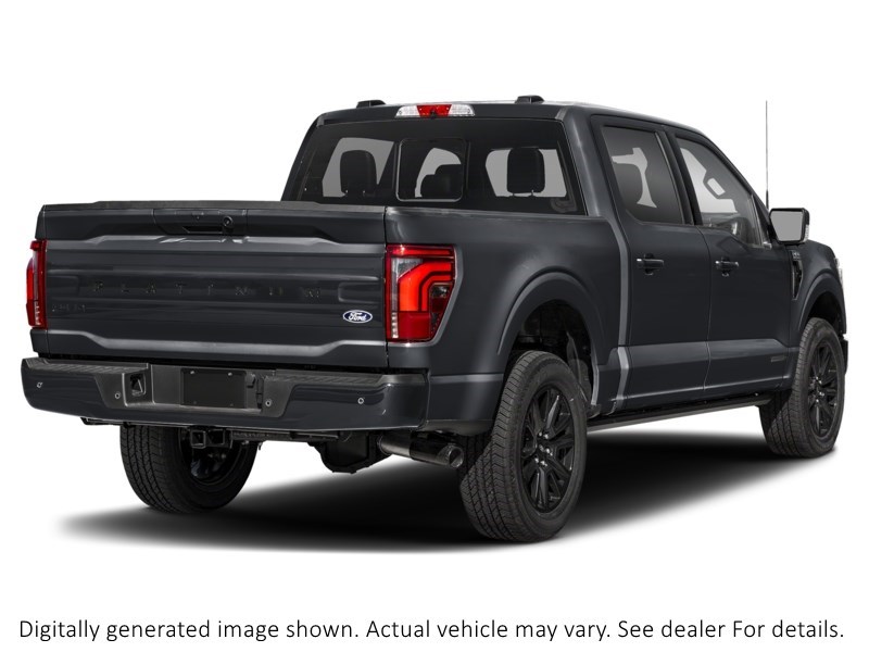 2026 Ford F-150 Platinum 4WD Supercrew 5.5' Box Agate Black Metallic  Shot 6