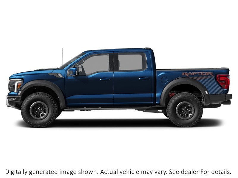2026 Ford F-150 Raptor 4WD Supercrew 5.5' Box Antimatter Blue Metallic  Shot 3