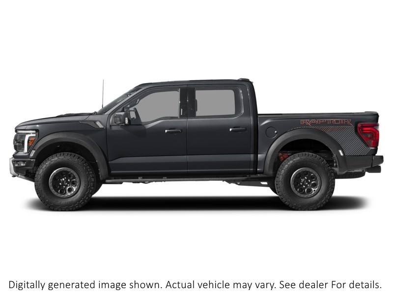 2026 Ford F-150 Raptor 4WD Supercrew 5.5' Box Agate Black Metallic  Shot 3