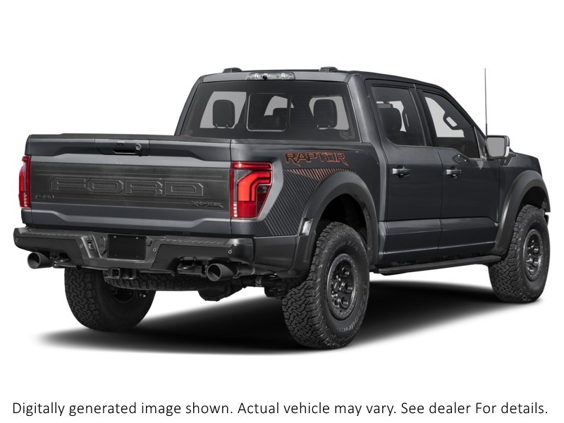 2026 Ford F-150 Raptor 4WD Supercrew 5.5' Box Agate Black Metallic  Shot 2