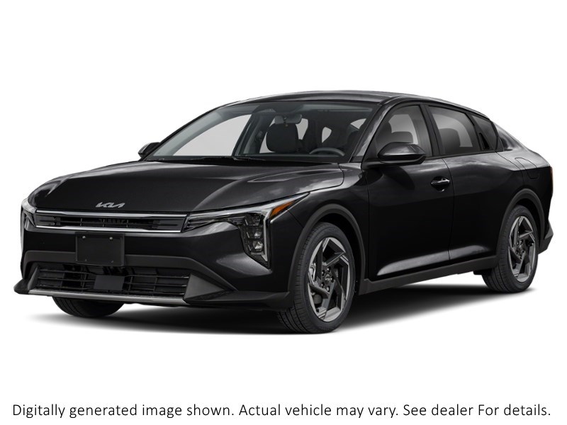 2026 Kia K4 Ex+ FWD Aurora Black  Shot 1