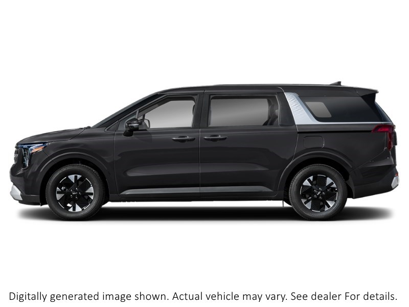 2026 Kia Carnival Hybrid Lx+ FWD Aurora Black Pearl  Shot 3