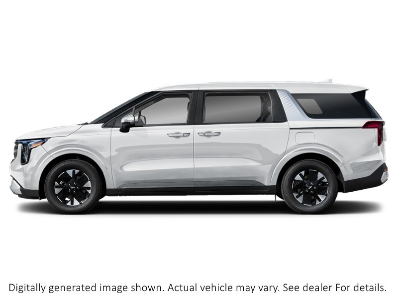 2027 Kia Carnival Hybrid LX FWD Snow White Pearl  Shot 5