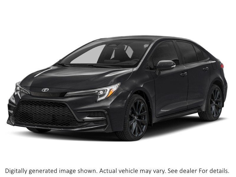 2026 Toyota Corolla SE CVT Midnight Black Metallic  Shot 4