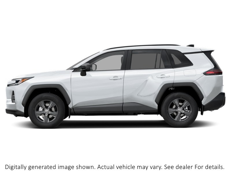 2026 Toyota Rav4 XLE AWD Wind Chill Pearl  Shot 3