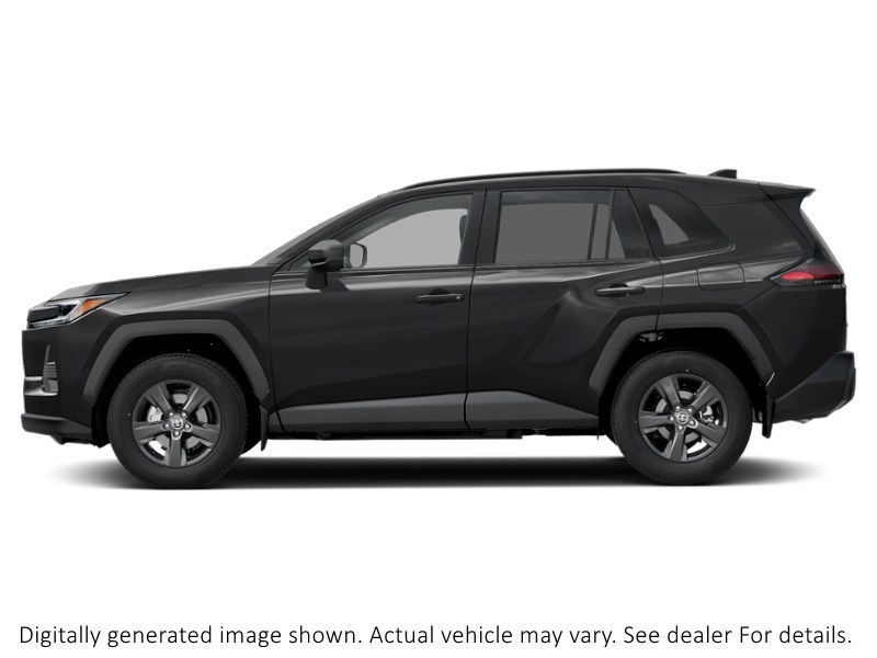 2026 Toyota Rav4 LE AWD Midnight Black Metallic  Shot 5