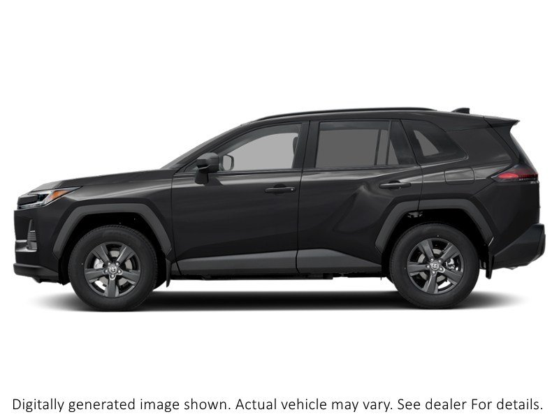 2026 Toyota Rav4 XLE AWD Midnight Black Metallic  Shot 3