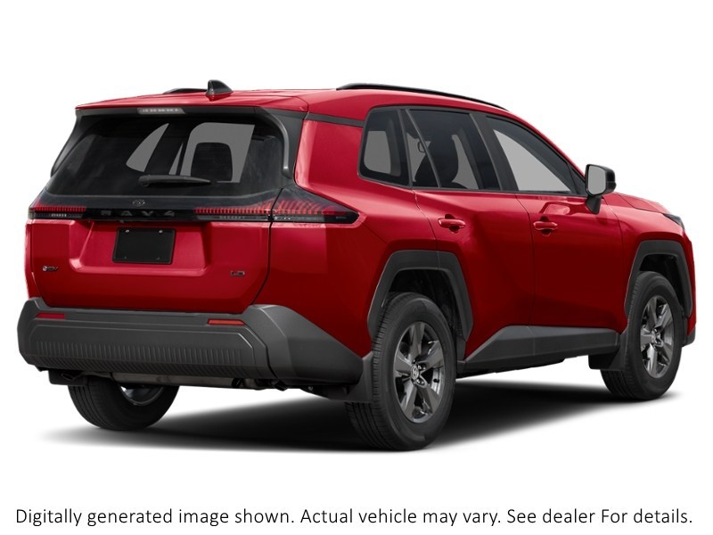2026 Toyota Rav4 XLE AWD Ruby Flare Pearl  Shot 2