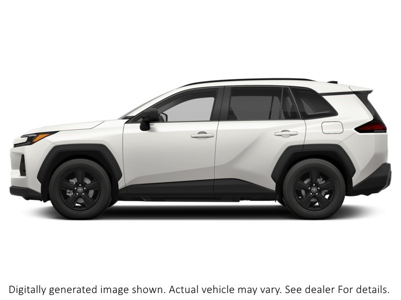 2026 Toyota RAV4 LE AWD White  Shot 4