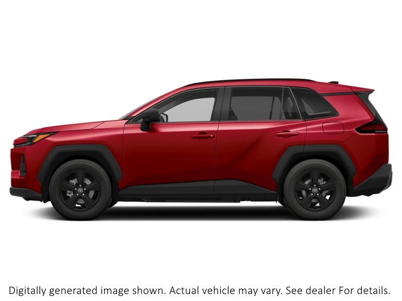 2026 Toyota Rav4 XLE AWD Ruby Flare Pearl  Shot 4