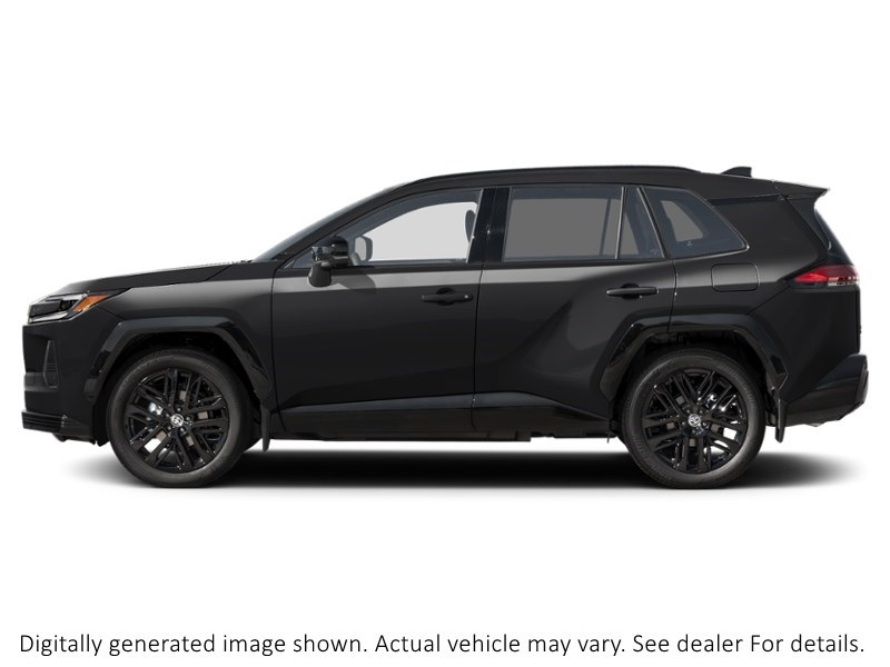 2026 Toyota Rav4 XSE AWD Midnight Black Metallic  Shot 3