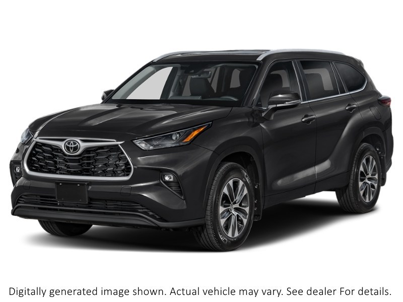 2026 Toyota Highlander XLE AWD Midnight Black Metallic  Shot 4