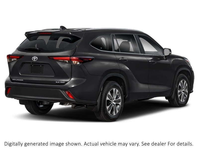 2026 Toyota Highlander XLE AWD Midnight Black Metallic  Shot 2