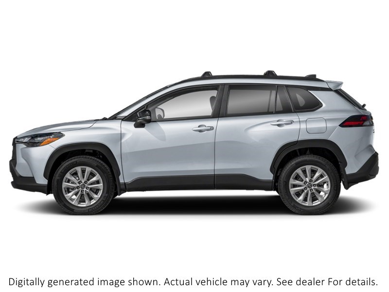 2026 Toyota Corolla Cross LE AWD Sonic Silver Metallic  Shot 3