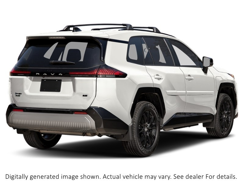 2026 Toyota Rav4 Plug-In Hybrid SE AWD White  Shot 2