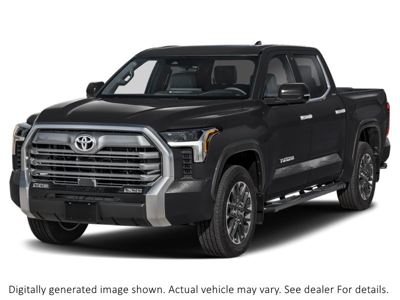 2026 Toyota Tundra Hybrid 4X4 Crewmax Limited Hybrid Midnight Black Metallic  Shot 4