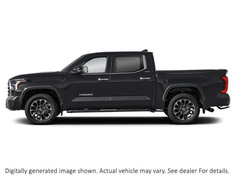2026 Toyota Tundra Hybrid 4X4 Crewmax Limited Hybrid Midnight Black Metallic  Shot 3