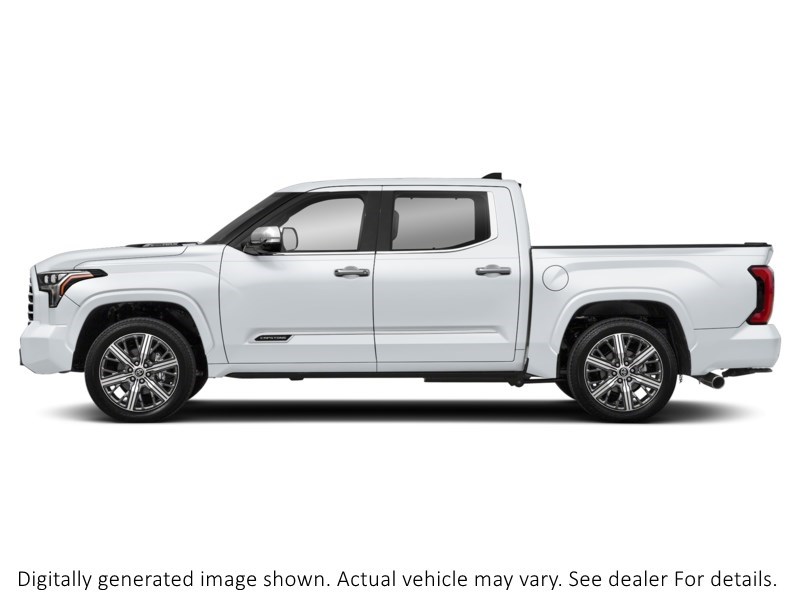 2026 Toyota Tundra Hybrid 4x4 Crewmax Capstone Hybrid Wind Chill Pearl  Shot 3