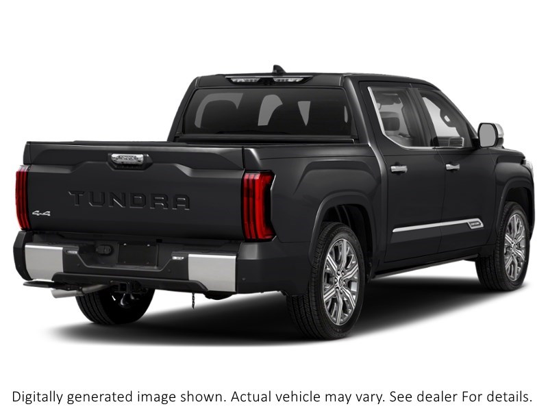 2026 Toyota Tundra Hybrid 4X4 Crewmax Capstone Hybrid Midnight Black Metallic  Shot 2