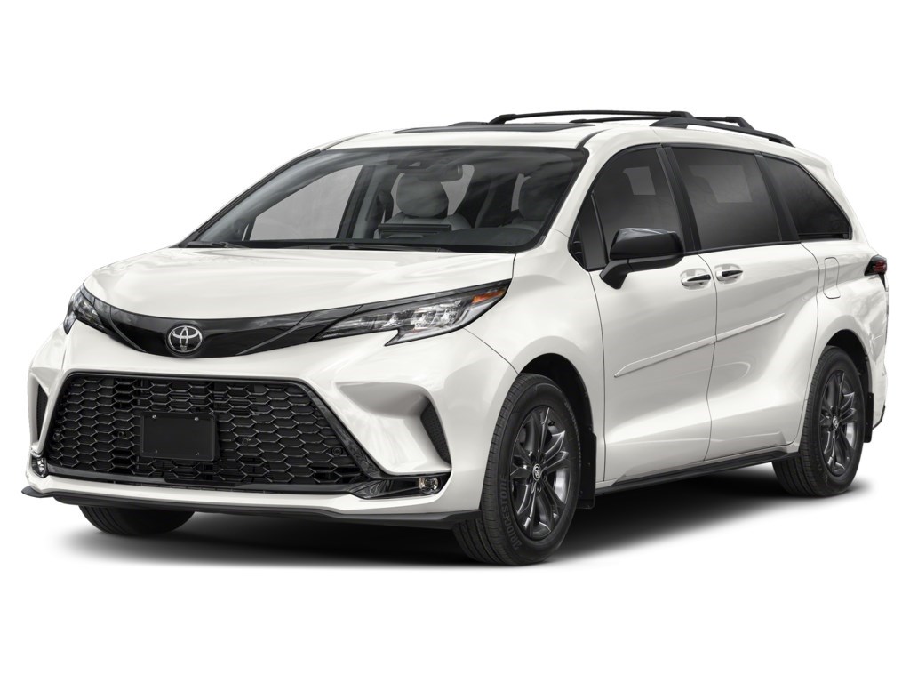 White 2026 Toyota Sienna Minivan Automatic